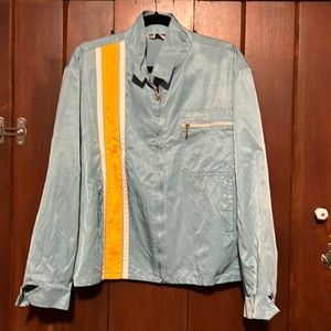 Vintage Indy Racing Jacket L Steve McQueen Paul Newman